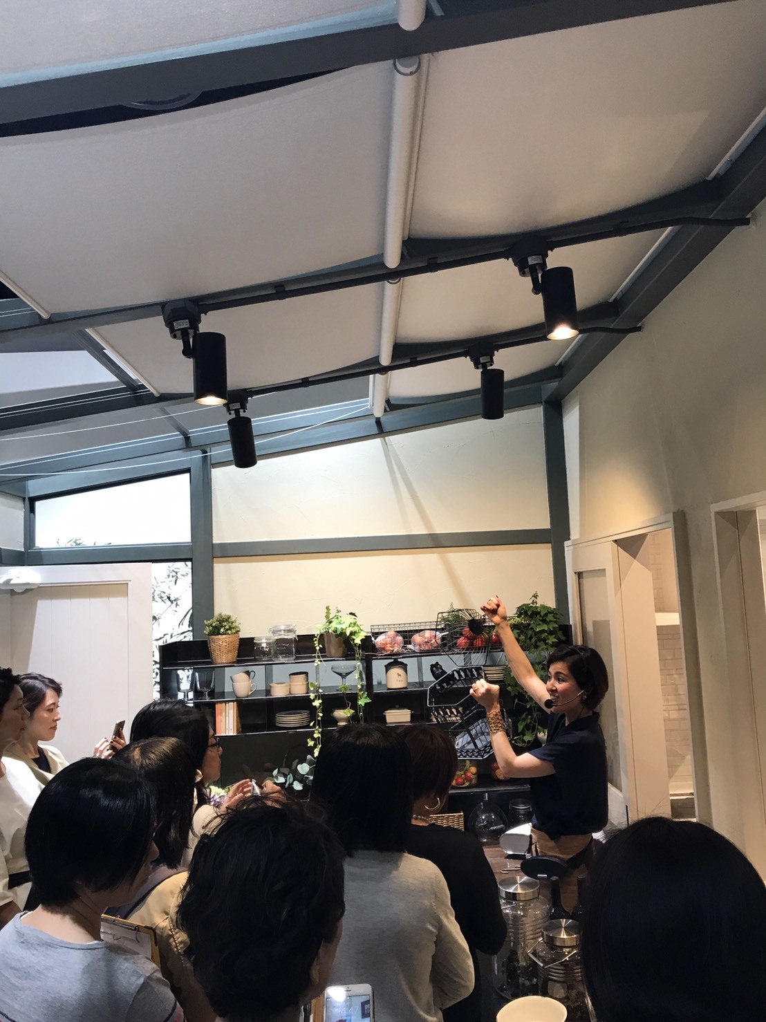 5月のパナソニック くらしの大学 はグリーンインテリアでした。_f0375763_23323510.jpg