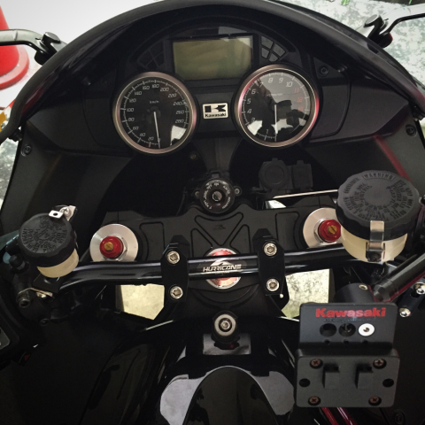 ZX-14R 遂に決断！ バーハン化しました！ : Tashi's,,,,