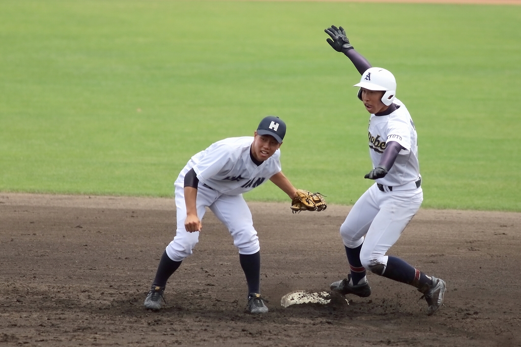 平成29年度 春季京都府高等学校野球大会決勝　綾部高校ｖｓ龍谷大平安3_a0170082_19202375.jpg