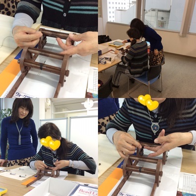 『デリカビーズ織り』生徒さんの作品です♪_c0357605_10543835.jpg