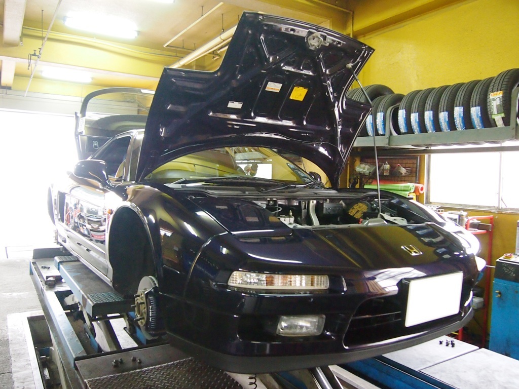 復刻版ビルシュタインショックアブソーバーを初代NSXに装着です。_e0188729_18104324.jpg