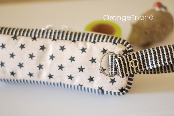 星柄のエピペンケース Orange Nana はりねずみが今日も作っちゃうよぉ