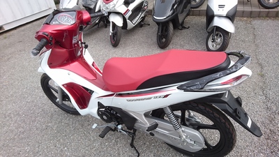 板橋のPCXにバイクザシートインサイド_e0114857_10373648.jpg