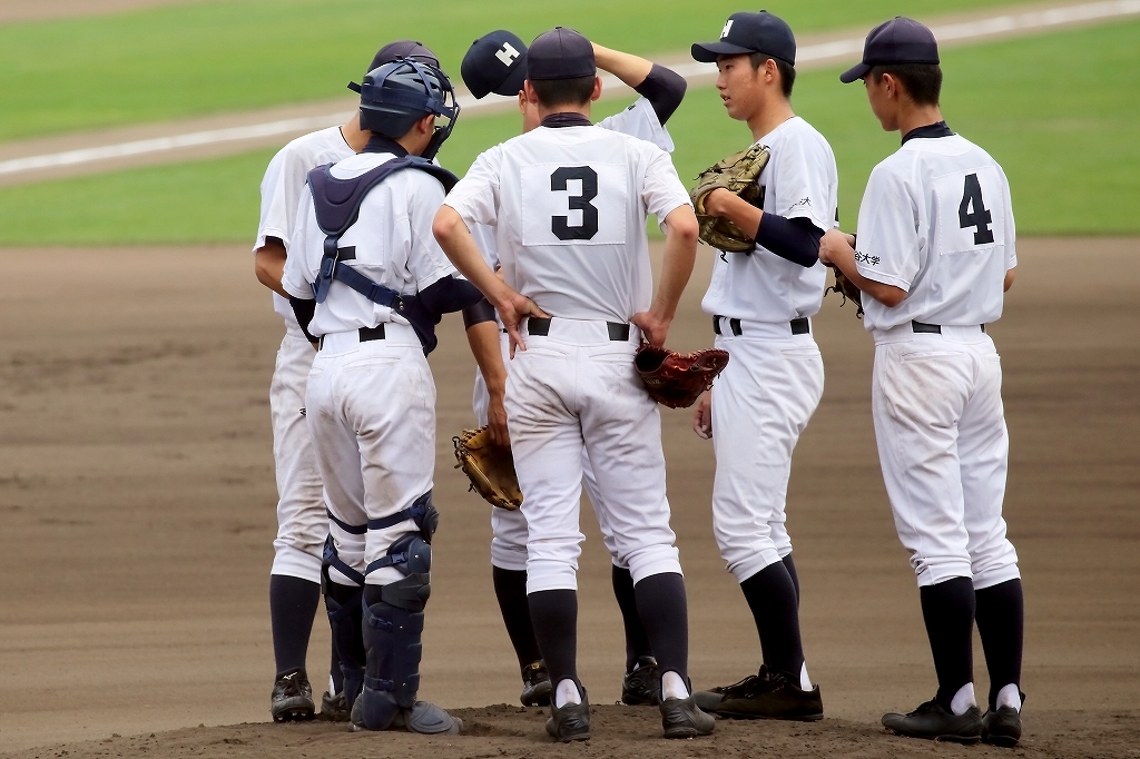 平成29年度 春季京都府高等学校野球大会決勝　綾部高校ｖｓ龍谷大平安5_a0170082_10284155.jpg