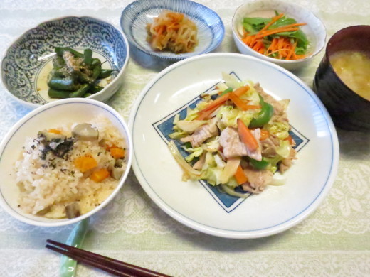 プライベートレッスン　肉野菜いため_d0031682_06064063.jpg