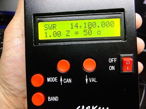 Ham Radio Hobbyists Cheap SARK100 Antenna Analyzer Meter