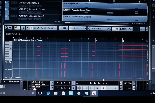 初めての打ち込みcubase Le Ai すいすいストリーマー