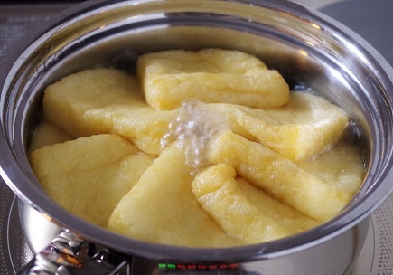 きつねうどんやいなり寿司に!油あげの甘辛煮_f0168317_12144796.jpg