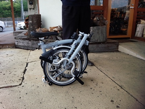 納車　　BROMPTON_d0147944_1835831.jpg