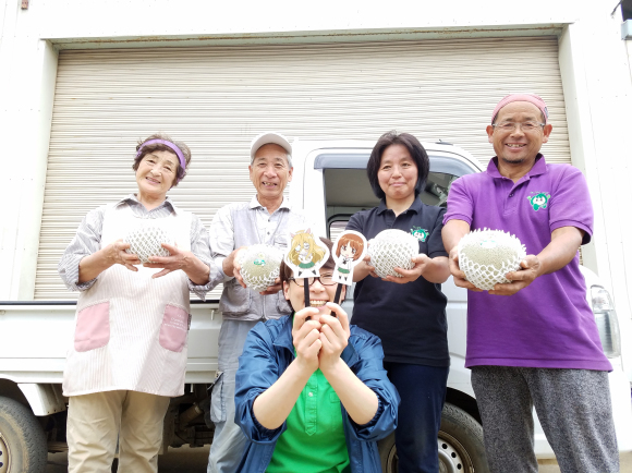 【第1回目配送分の箱詰め☆】茨城の旬をお届け！ 鉾田市（旭）のガルパンメロンセット！（季節・数量限定）※６月13日から順次配送となります part 9_a0283448_21472828.jpg