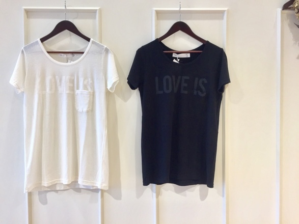 From R bycocoryne☆仙台PARCO店☆5/LOVE IS T-SH_e0269968_15092173.jpg
