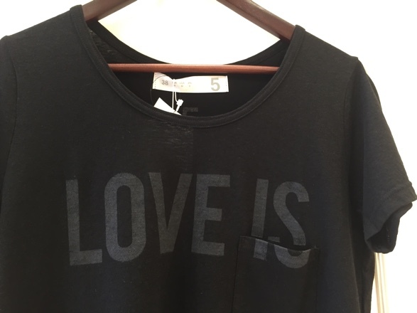 From R bycocoryne☆仙台PARCO店☆5/LOVE IS T-SH_e0269968_15094237.jpg