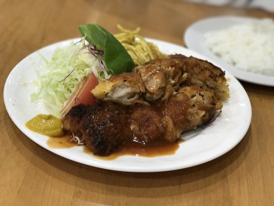 久々の「洋食おがわ」で海老フライ♪ (西八王子)_c0212604_12522538.jpg