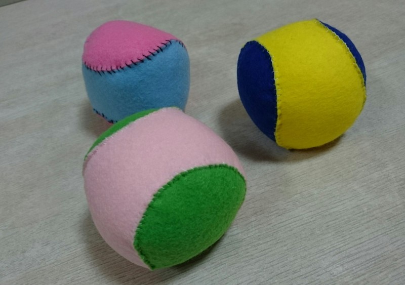 続々 型紙記載 フェルトで作る野球ボールの作り方 Sewingviolaのハンドメイドダイアリー