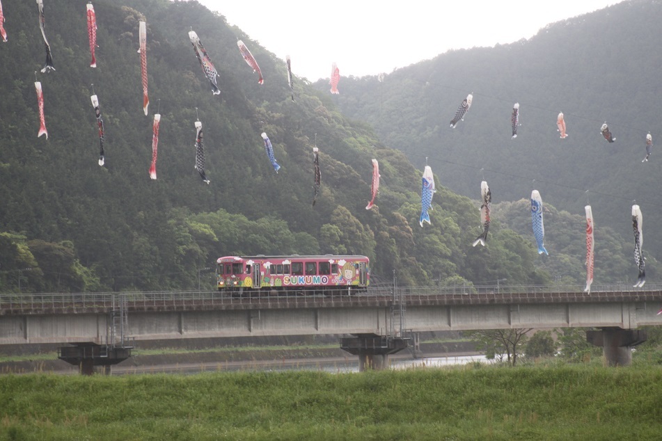 ○土佐くろしお鉄道と「こいのぼり・かつおのぼり」_f0111289_17401049.jpg