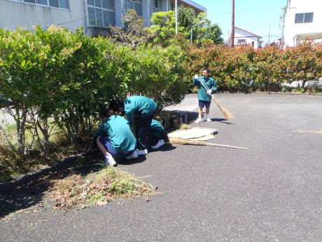 袋井中学校　水泳部のみなさん_c0184994_10480864.jpg