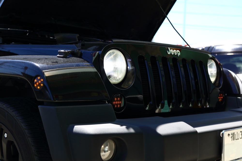 JKU LEDヘッドランプ交換からジムニーへナビ取り付けなど_f0105425_18113866.jpg
