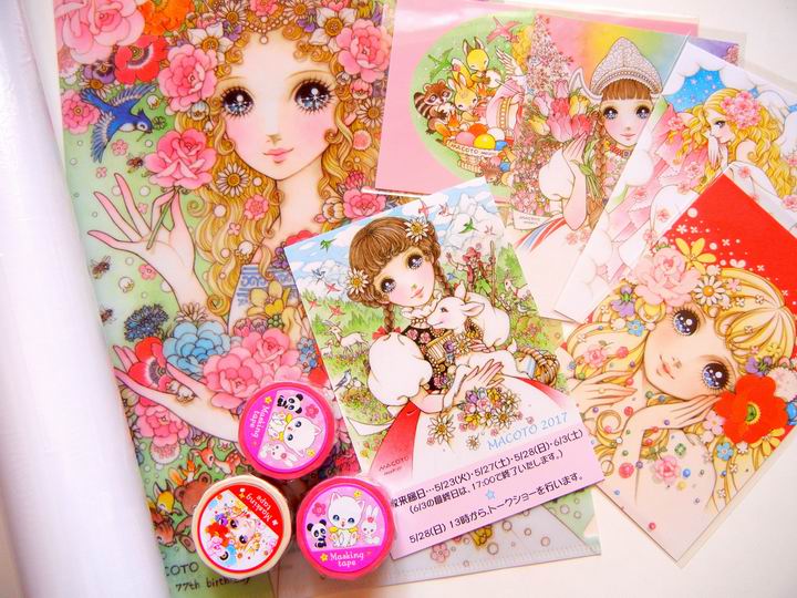 高橋真琴さんの展示会に行ってきました☆*.+゜ : ダリア日記帳