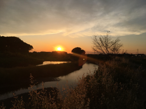 今日の夕焼け_e0136066_22003739.jpg