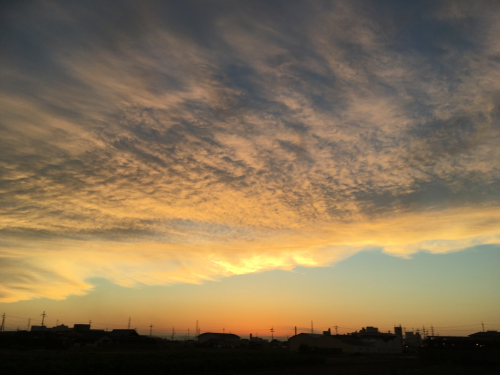 今日の夕焼け_e0136066_22003820.jpg