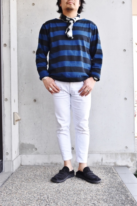 Le minor ・・・ WIDE BORDER S/S TEE (某メーカー・別注)!★!_d0152280_12262373.jpg