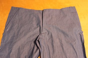 シルエットのきれいなメンズパンツ イージーテーパード 前あきまで ｍｍｍ １７ 日々是お針子