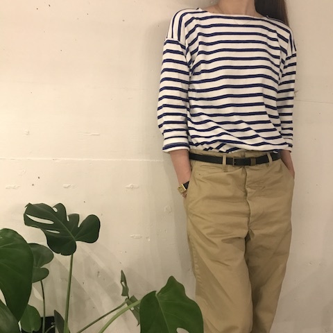 sans limite ボーダー　と　チノパン_d0364239_13391155.jpg