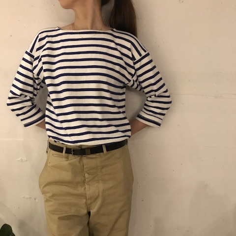 sans limite ボーダー　と　チノパン_d0364239_13505615.jpg
