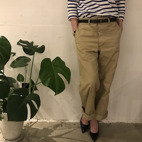 sans limite ボーダー　と　チノパン_d0364239_13563877.jpg