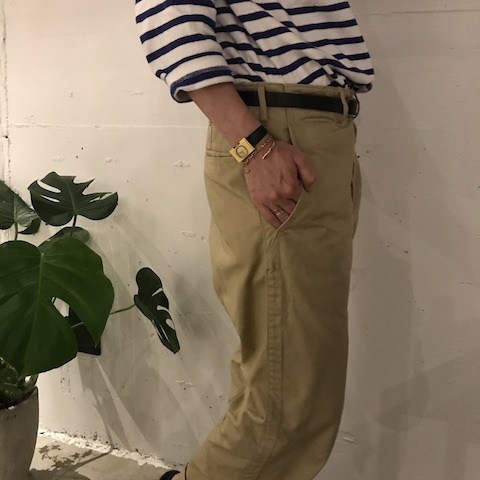 sans limite ボーダー　と　チノパン_d0364239_13580739.jpg