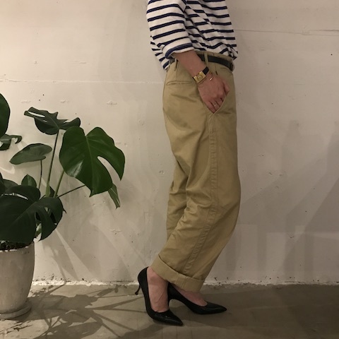 sans limite ボーダー　と　チノパン_d0364239_13583126.jpg