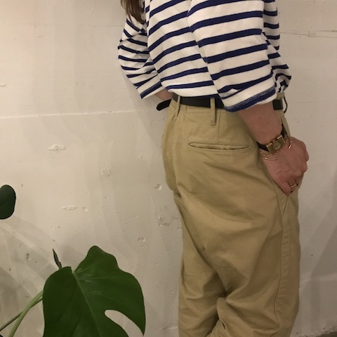sans limite ボーダー　と　チノパン_d0364239_13590481.jpg