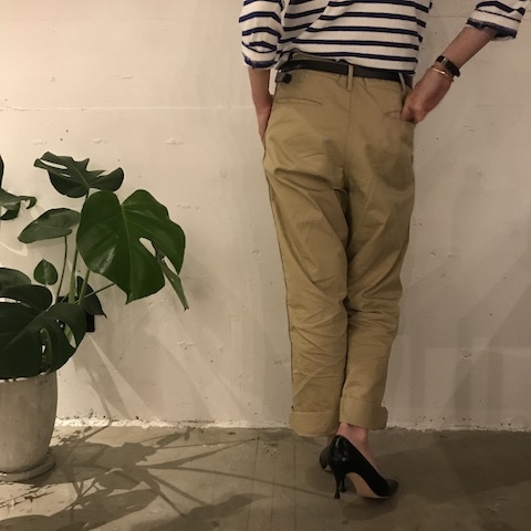 sans limite ボーダー　と　チノパン_d0364239_13593139.jpg