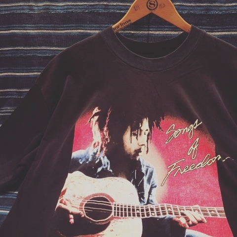 Early 1990s \" BOB MARLEY \" - Official - 100% cotton ROCK Tee SHIRTS × 3pcs ._d0172088_21514812.jpg