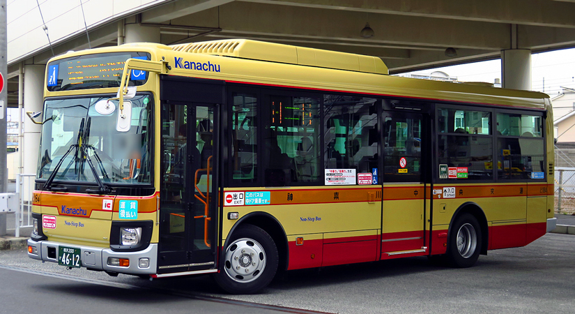 神奈川中央交通 SKG-LR290J2 : 研究所第二車庫