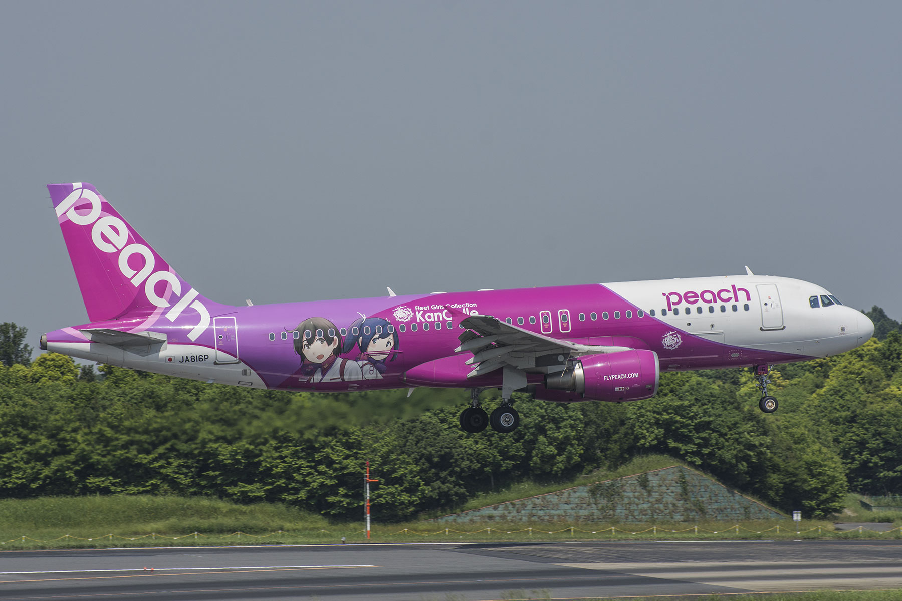 AIRBUS A320 / JA816P - 艦これ Kan Colle JET - : SKY LOUNGE