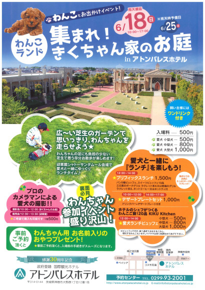 アトンパレスホテルで愛犬と遊ぼう♪_f0229750_09372400.jpg