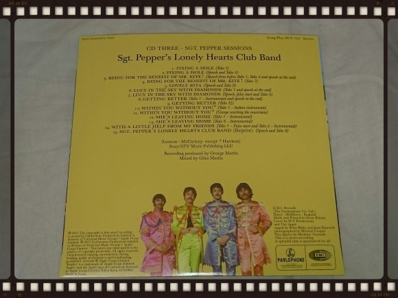 THE BEATLES / SGT. PEPPER\'S LONELY HEARTS CLUB BAND 50周年記念エディション<6枚組スーパー・デラックス> DISC2 & DISC3_b0042308_23493163.jpg