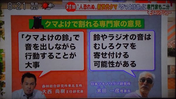 嘉太神のツキノワグマと羽鳥慎一モーニングショー_c0294658_00361579.jpg