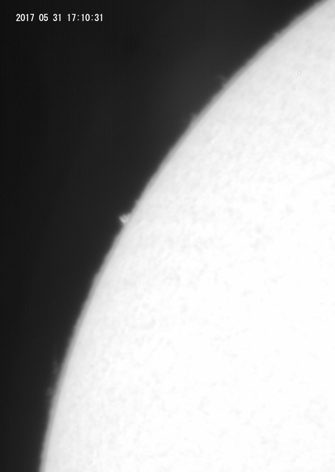 5月31日の太陽_e0174091_19203890.jpg