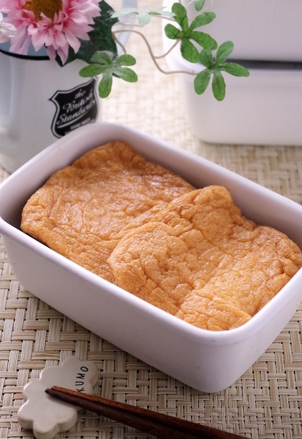きつねうどんやいなり寿司に!油あげの甘辛煮_f0168317_22363553.jpg