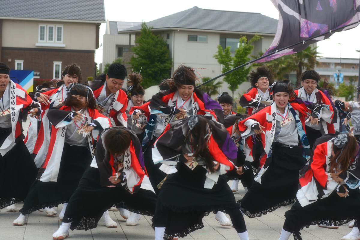 ちばYOSAKOI 2017 合同お披露目会＆公開練習　「鴉」さん_c0276323_14253376.jpg