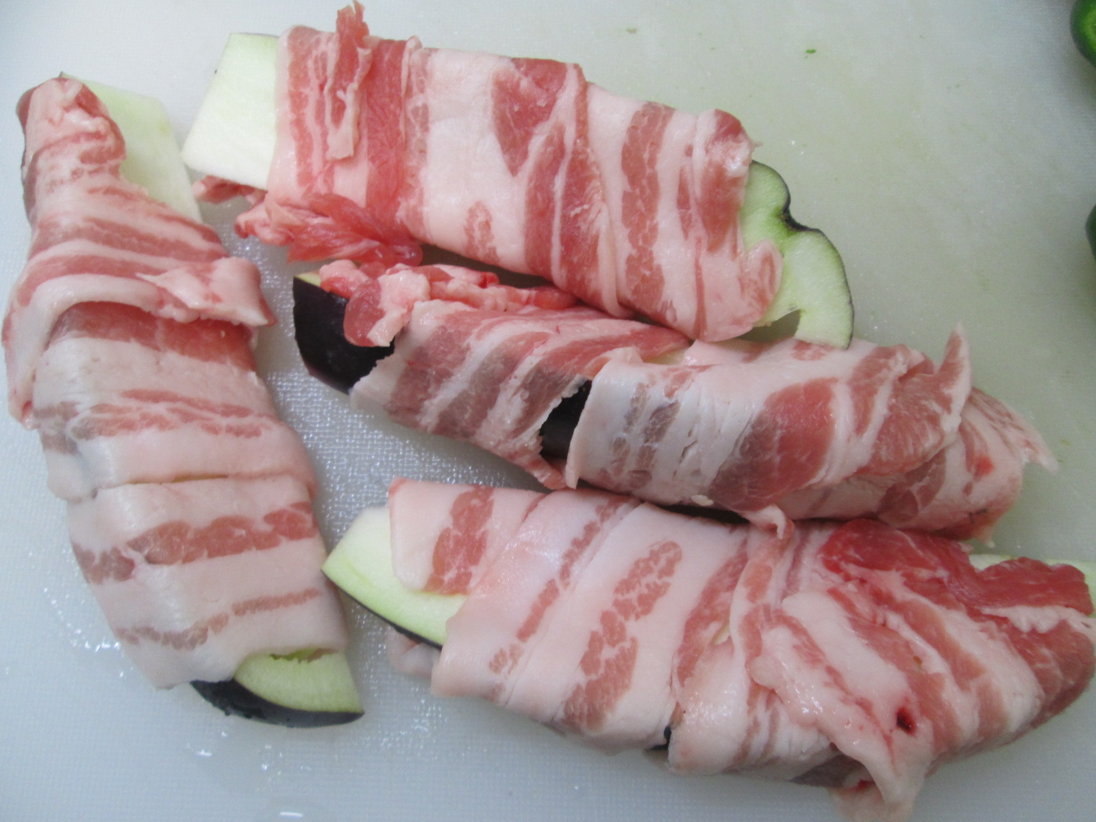 失敗なし カラッと揚がる 水なすの肉巻き天ぷら Candy Sarry 2