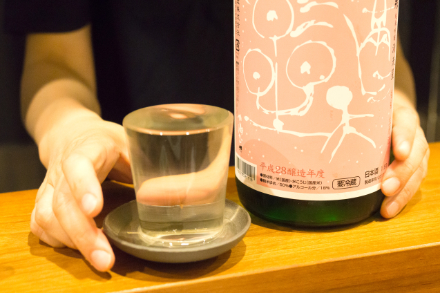 \" 串揚げ 万年青”で雪たまと会う_e0369736_20423190.jpg