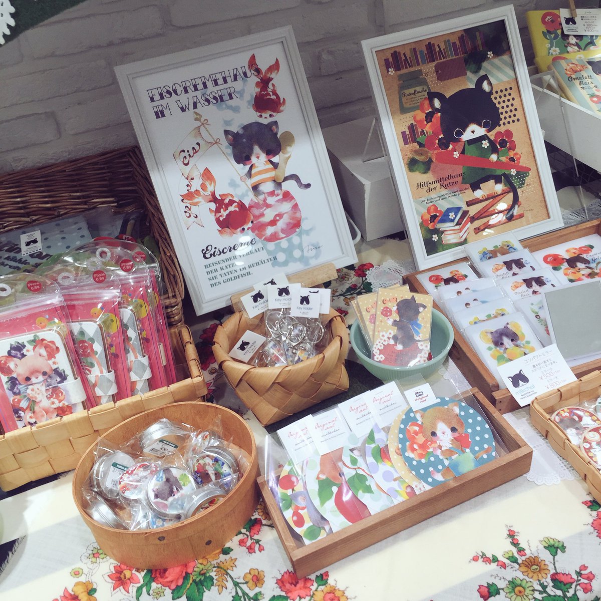 東急ハンズ梅田店『パンダと猫の雑貨展』猫作品たっぷりご紹介_d0322493_23421471.jpg