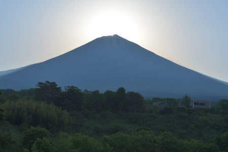 2017年5月30日　富士宮市上井出　ダイヤモンド富士_c0314839_06293402.jpg