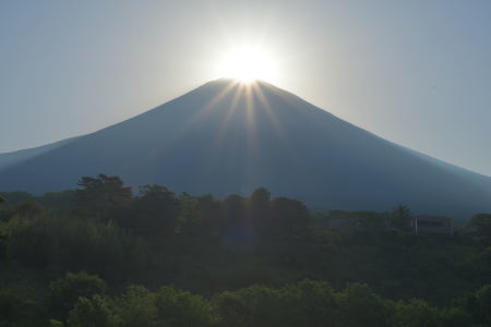 2017年5月30日　富士宮市上井出　ダイヤモンド富士_c0314839_06302028.jpg