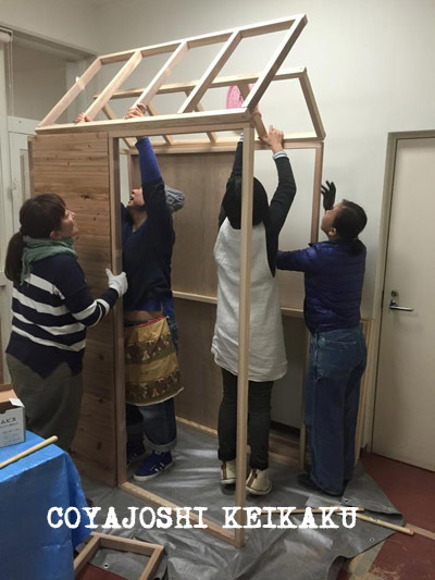 小屋の作り方 女性ひとりで５分で組み立てokな小屋diy 暮らしをつくるdiy スプンク