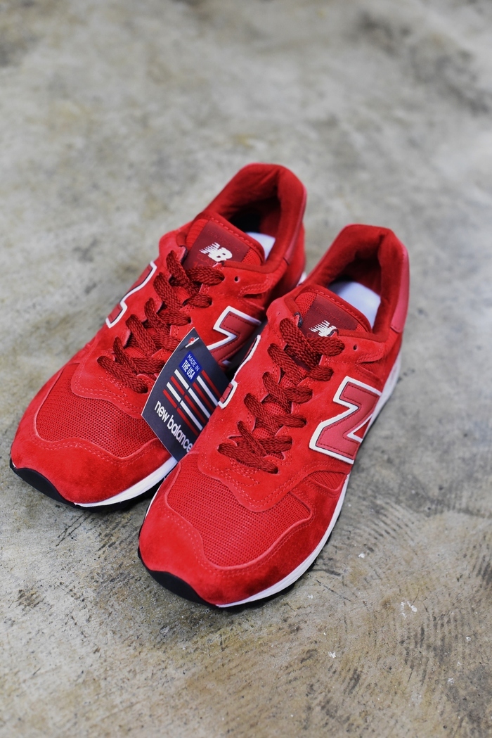 すいません。。。残り1足です、NB M1300 (MADE IN USA) RED★_d0152280_08060628.jpg