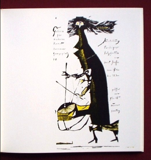 ホルスト・ヤンセン木版画総目録「Horst Janssen Holzschnitte 1957